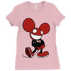 mickey mau5 Ladies Fitted T-Shirt