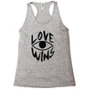 love wins Racerback Tank