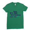 june 6 birthbay Ladies Fitted T-Shirt