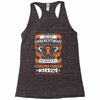 Never Underestimate The Strength Of A Leukemia Cancer Warrior Racerback Tank
