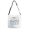 quiet place Adjustable Strap Totes