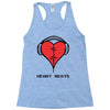 heart beats Racerback Tank