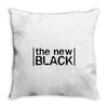 orange is the new black Throw Pillow