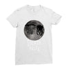Death Note Moon Ladies Fitted T-Shirt