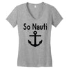 so nauti Women's V-Neck T-Shirt