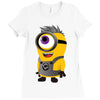minion funkey Ladies Fitted T-Shirt
