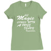 all magic comes with a price dearie Ladies Fitted T-Shirt