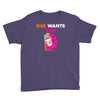 She Wants D - Dunkin Donuts Youth Tee