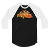 sixties vw beetle, ideal gift or birthday present 3/4 Sleeve Shirt