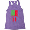 fist raised and proud! Racerback Tank