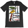 thunderbirds vehicles, ideal gift, birthday present T-Shirt