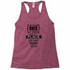 go to a place you have never been Racerback Tank