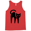 cat black Tank Top