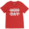 mon day V-Neck Tee