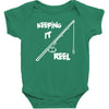 keeping it reel Baby Bodysuit