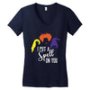 spell on you white letter Women's V-Neck T-Shirt