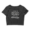 made in 1979 and still awesome Crop Top