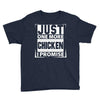 Just One More Chicken I Promise Youth Tee
