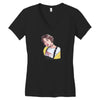SON CHAEYOUNG Women's V-Neck T-Shirt