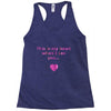 this is my heart when i see you Racerback Tank