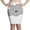 cloud say huh Pencil Skirts