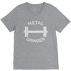 gym dumbbell V-Neck Tee