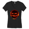Halloween Sun Women's V-Neck T-Shirt