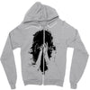 sad girl Zipper Hoodie