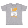 I Love Pumpkin Spice Everything Toddler T-shirt