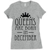 queens are born in december (2) Ladies Fitted T-Shirt