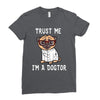 trust me i'm a dogtor Ladies Fitted T-Shirt