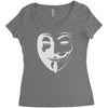 anonymous Women's Triblend Scoop T-shirt