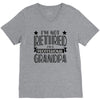 not retired but a professional grandpa V-Neck Tee