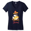 taco cat Women's V-Neck T-Shirt