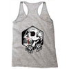 skull hexagon Racerback Tank