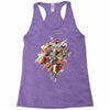 builder's downfall Racerback Tank