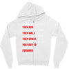 keep moving forward Zipper Hoodie