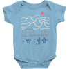 van desert Baby Onesie