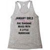 January Girls Racerback Tank