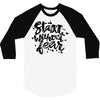 start without fear 3/4 Sleeve Shirt