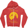 i drive a stick   halloween superpower Zipper Hoodie