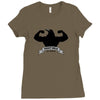 8. fight milk 002 Ladies Fitted T-Shirt