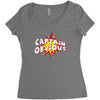 captain obvious Women's Triblend Scoop T-shirt