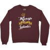 kings are born in september Crewneck Sweatshirt