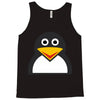 penguin face Tank Top
