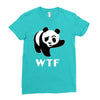 wtf panda Ladies Fitted T-Shirt