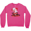 happy halloween clown Crewneck Sweatshirt