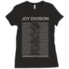 joy division unknown pleasures Ladies Fitted T-Shirt