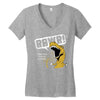 rawr means i love you Women's V-Neck T-Shirt
