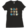 school friends Ladies Fitted T-Shirt
